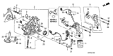 Diagram for Honda Accord Oil Filter - 15400-PLM-A02