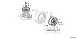 Diagram for Honda Odyssey Lug Nuts - 90381-S87-A01