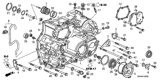Diagram for Honda Crosstour Transfer Case Seal - 91205-P0X-005