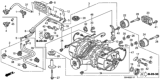Diagram for Honda Fit EV Drain Plug - 90081-PVH-003