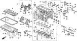 Diagram for Honda CRX Drain Plug - 90009-PH1-000