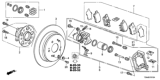 Diagram for Honda CR-V Brake Disc - 42510-T0G-A04