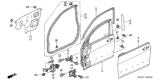 Diagram for Honda Accord Door Panel - 67050-SDA-A80ZZ