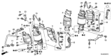Diagram for Honda Odyssey EGR Tube - 18717-RGW-A00