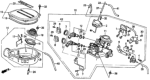 Diagram for Honda CRX Throttle Body - 06164-PM5-A51