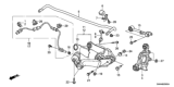 Diagram for Honda CR-V Steering Knuckle - 52215-SWA-A00