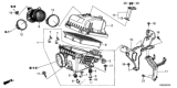 Diagram for Honda Civic Air Duct - 17225-R1A-A01