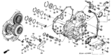 Diagram for Honda Odyssey Side Cover Gasket - 21812-PGH-020