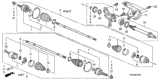 Diagram for Honda Odyssey CV Boot - 44018-SHJ-C02