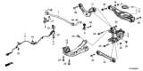 Diagram for Honda CR-V Sway Bar Kit - 52300-TPH-A01