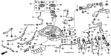 Diagram for Honda CR-V Fuel Pump Seal - 17574-SH7-000