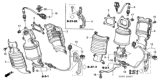 Diagram for Honda Accord Hybrid Exhaust Heat Shield - 18120-RCA-A00