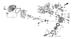Diagram for Honda Accord Thermostat Gasket - 19305-P13-000