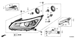 Diagram for Honda Accord Light Socket - 33302-T2A-A01