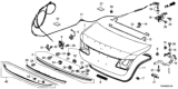 Diagram for Honda Accord Hybrid Trunk Lids - 68500-T3V-A90ZZ