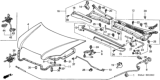 Diagram for Honda CR-V Hood Cable - 74130-S9A-A01ZA