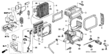 Diagram for Honda Civic Evaporator - 80215-ST3-G11