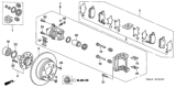 Diagram for Honda CR-V Wheel Hub - 42210-S9A-000