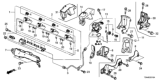 Diagram for Honda Fit Fuel Injector - 16010-5R1-315
