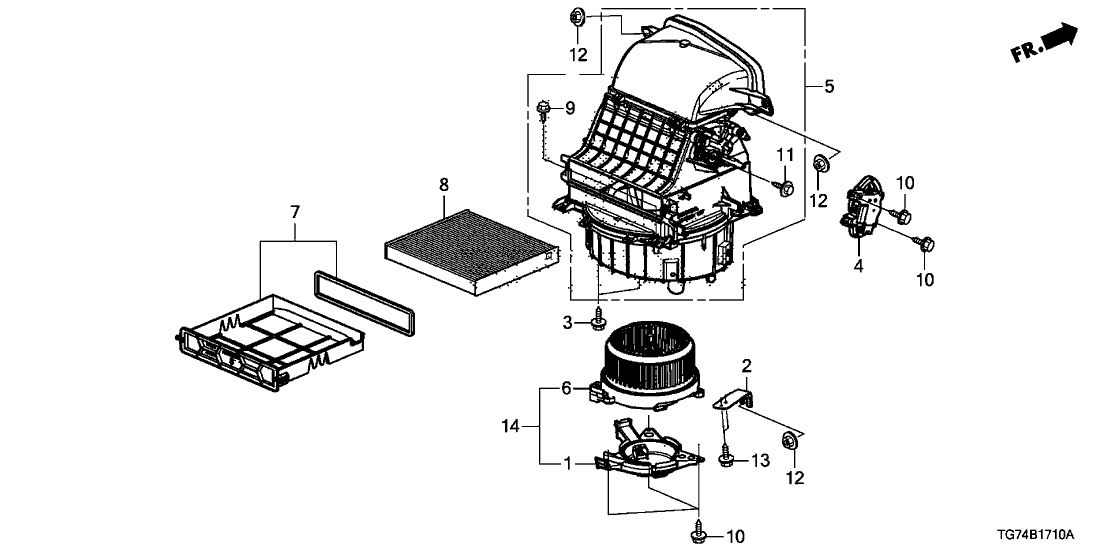 80292 Sda 407 Genuine Honda Element Filter