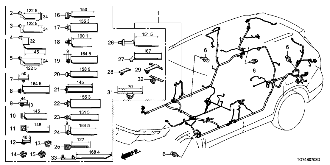 32107-TG7-A20 - Genuine Honda Parts