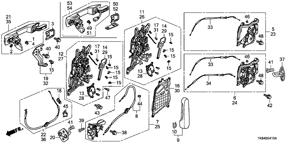 Honda 72610 Tk8 A12