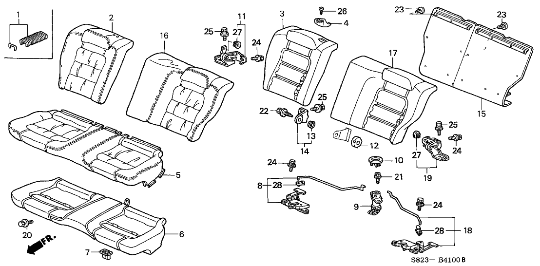 Honda 82132 S82 A01