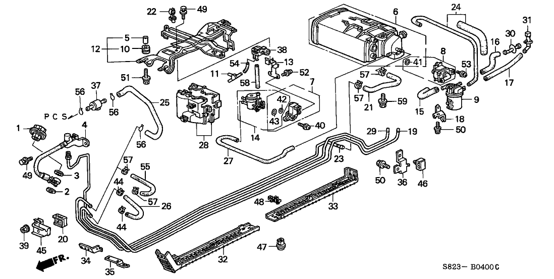 Honda 17753 S82 A01