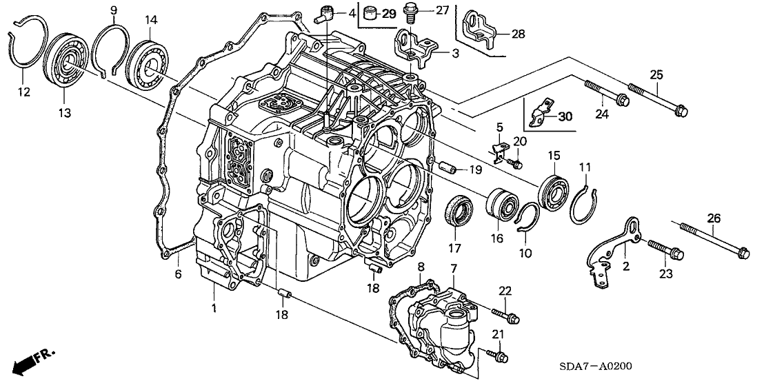 21210 rcl 010 genuine honda case transmission honda parts now