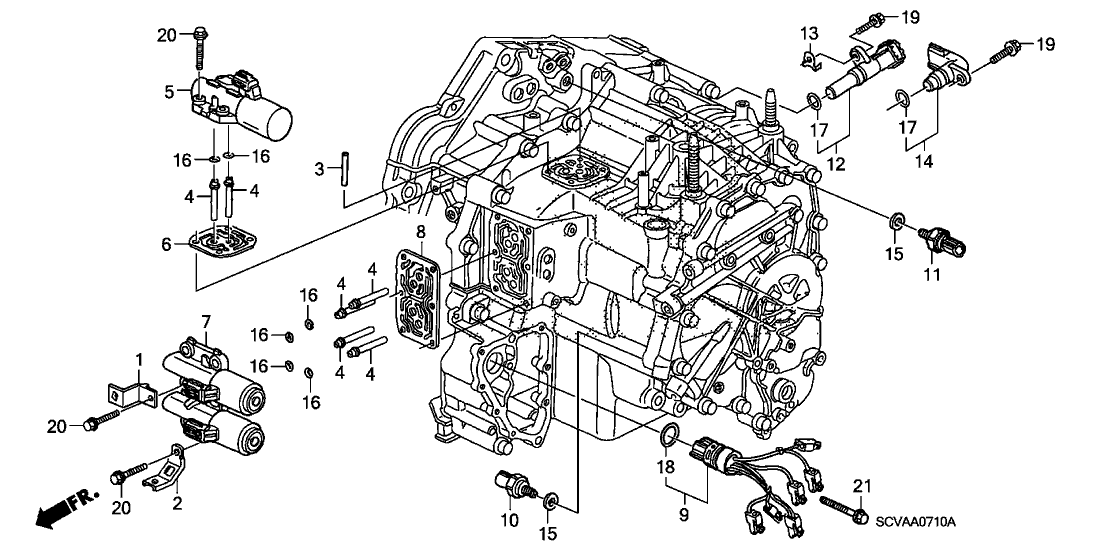 28600RCR004 Genuine Honda Parts