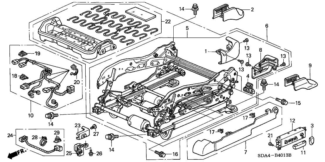 2004 Honda Accord Door Parts Diagram | Reviewmotors.co