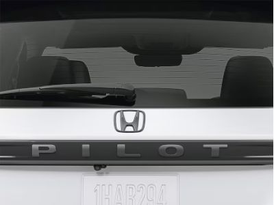 Honda Emblems, Rear H-Mark, Gloss Black 08F20-T90-100