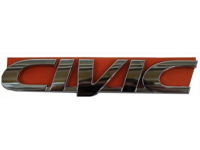 1999 Honda Civic Emblem - 75765-S04-000