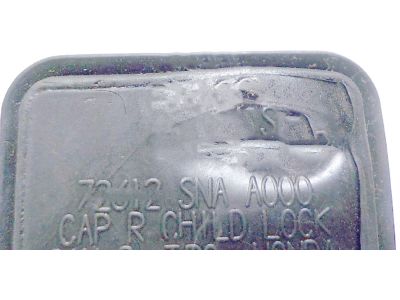 Honda 72612-SNA-A00 Cap, R. Child Lock