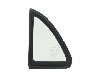 Honda 73405-S4K-J00 Glass, R. RR. Door Quarter (Green) Honda 73405-S4K-J00 Glass, R. RR. Door Quarter (Green)
