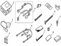 Honda 08V67-TE0-100A Back Up Sensor Attachment