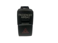 Honda Ridgeline Hazard Warning Switch - 35510-SJC-A11ZB Switch Assembly, Hazard (Dark Gray)