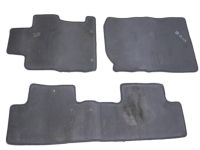 Honda 83600-SVA-A01ZA Floor Mat Set *NH167L* (GRAPHITE BLACK)