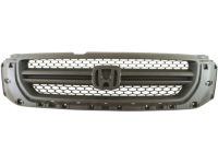 Honda 75101-S9V-A11ZA Base, Front Grille (Grille Dark Metallic)