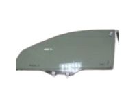 Honda 73350-TA5-A00 Glass Assy., L. FR. Door (Green)(Ln)