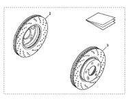 Honda 08P88-TEA-100 Brake Rotor FR