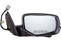 Honda 76200-TK8-A71ZA Mirror, Passenger Side Door (Dark Cherry Pearl)