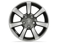 Honda 08W16-TR0-100A 16-Inch Machine Finish Alloy Wheel