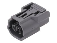 Honda 04321-S5A-305 Connector, Waterproof (2P 040F) (5 Pieces) (Gray)