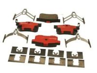 Honda 43022-SY8-A01 Pad Set, Rear