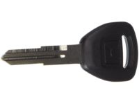 Honda 35114-S84-A02 Key, Blank (Sub)(Gray)(Immobilizer)