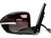 Honda 76250-TK8-A61ZA Mirror, Driver Side Door (Dark Cherry Pearl)