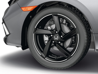 Honda 08W18-TBA-100B 18-Inch Black Alloy Wheel