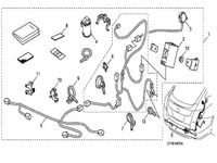 Honda 08V67-TP6-100A Back Up Sensor Attachment