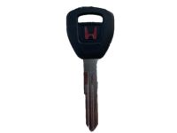 Honda 35113-S84-A01 Key, Blank (Main)(Black)(Immobilizer)